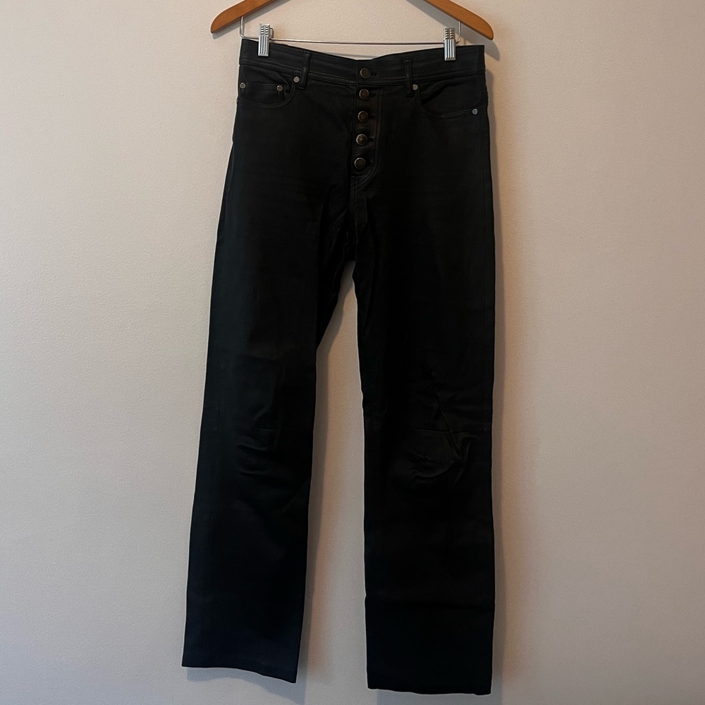 Joseph Leather Den Pants